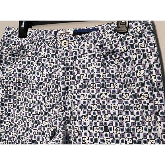 Express Bleus  Floral Print Jeans, size 11/12 - Picture 2 of 11
